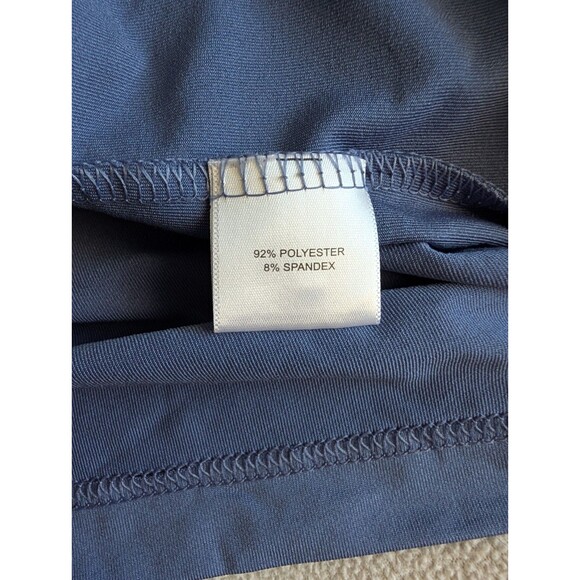 Peter Millar Crown Crafted Performance Polo Mens Large Blue Striped Gameday Cup - Picture 4 of 8